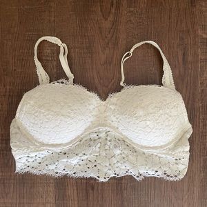 Victoria's Secret Pink Tropical Lace Push Up Bralette Women's